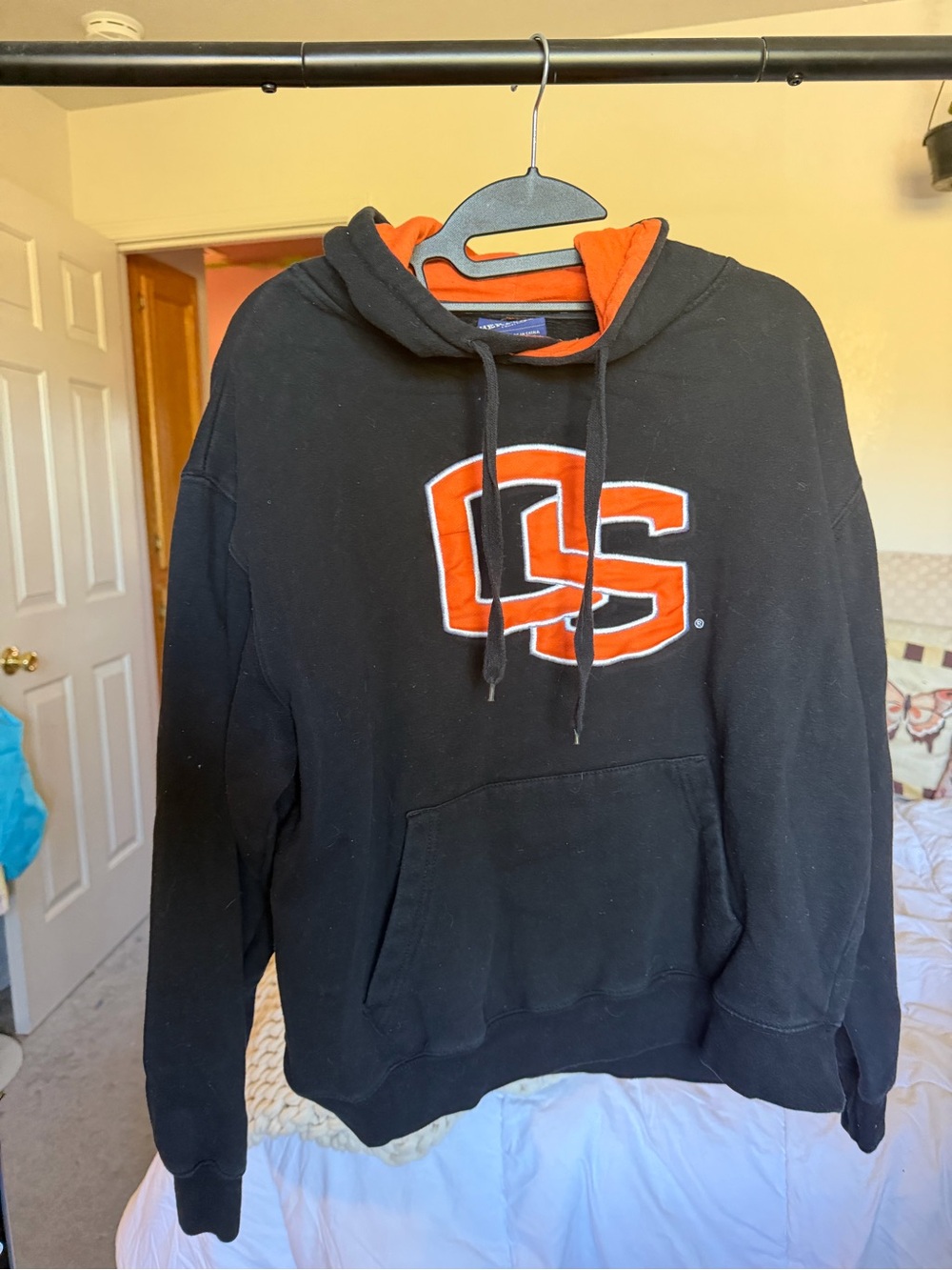 Campus Heritage Black Pullover Hoodie OSU